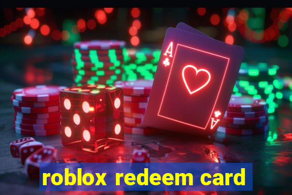 roblox redeem card